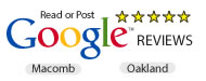 Review us on Google Macomb & Oakland County